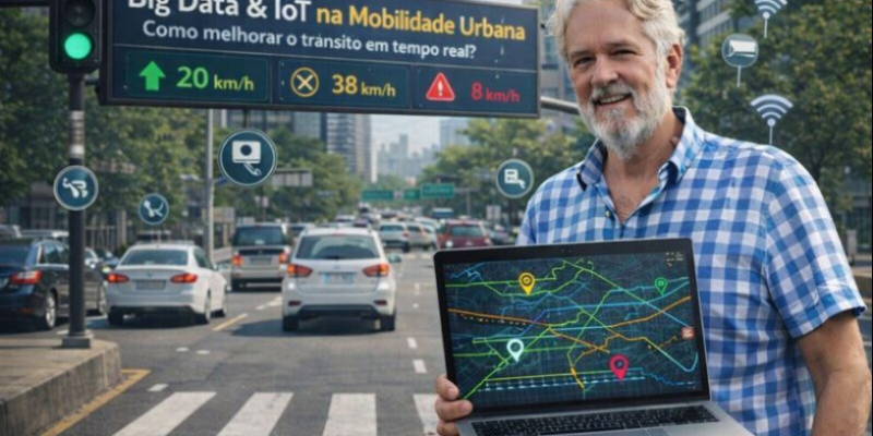 Aldo Vendramin explica como Big Data e IoT permitem decisões em tempo real para melhorar a mobilidade urbana.