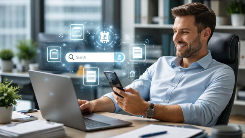 Nexdata Tecnologia Ltda mostra como a busca corporativa com IA elimina a perda de documentos.